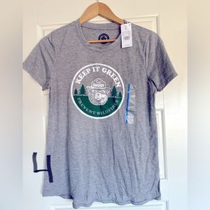 NWT! Soft grey t-shirt